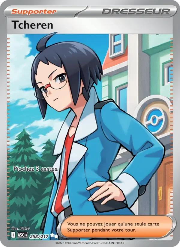 Carte Pokémon Tcheren — Héros Transcendants
