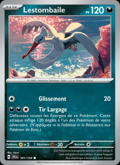 Carte Lestombaile