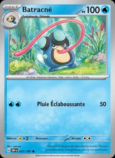 Carte Batracné
