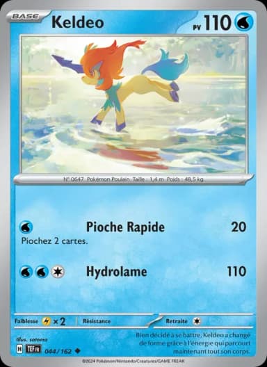 Carte Keldeo