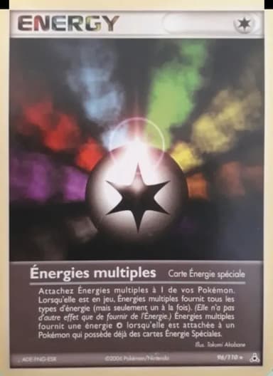 Carte Énergies multiples