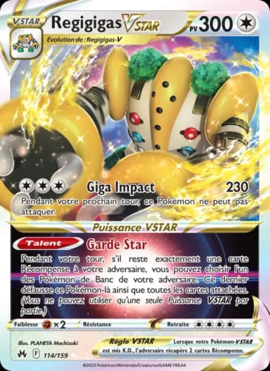 Carte Regigigas VSTAR