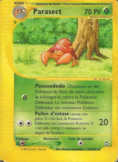 Carte Parasect