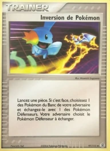 Carte Inversion de Pokémon