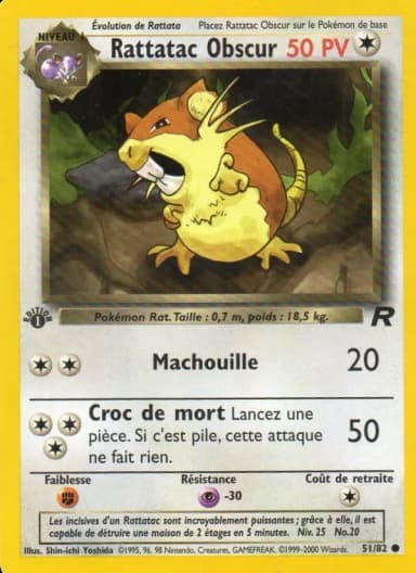Carte Rattatac obscur