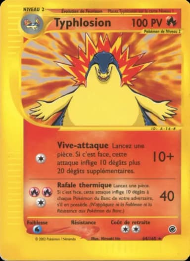 Carte Typhlosion
