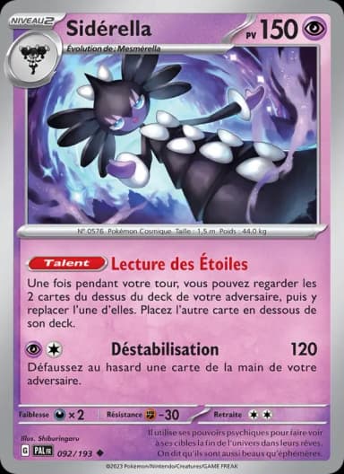 Carte Sidérella