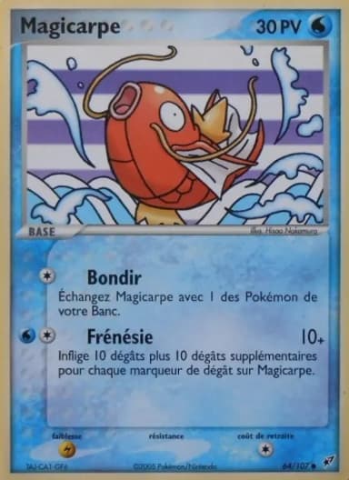 Carte Magicarpe