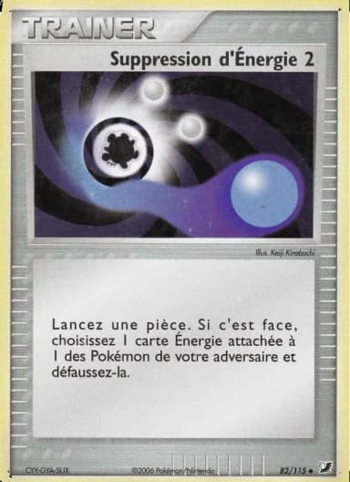 Carte Suppression d'Énergie 2
