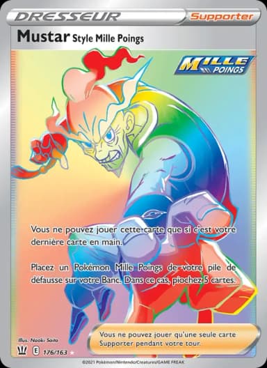 Carte Mustar Style Mille Poings