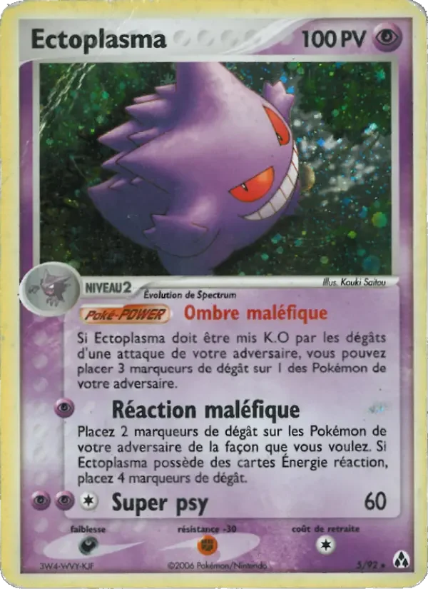 Carte Pokémon Ectoplasma — Créateurs de Légendes