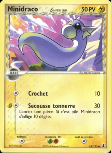 Carte Minidraco δ