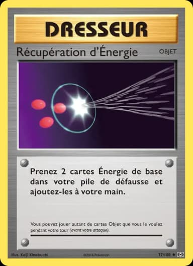 Carte Récupération d'Énergie