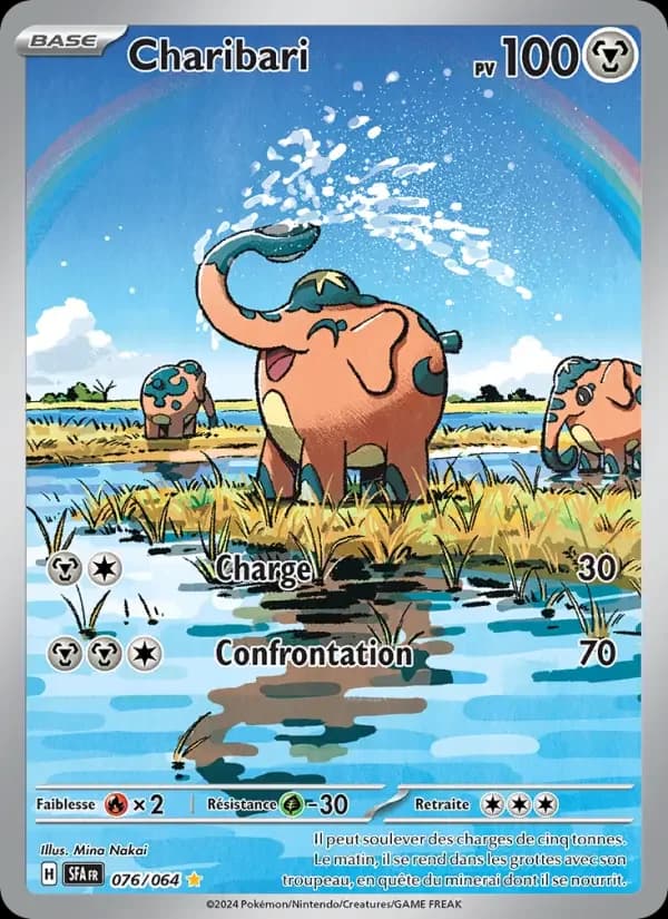 Carte Pokémon Charibari — Fable Nébuleuse
