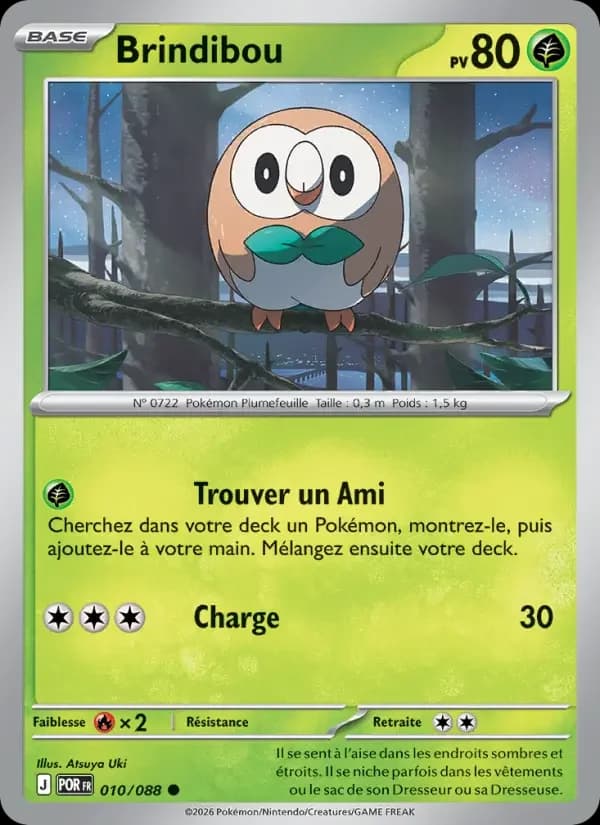Carte Pokémon Brindibou — Équilibre Parfait