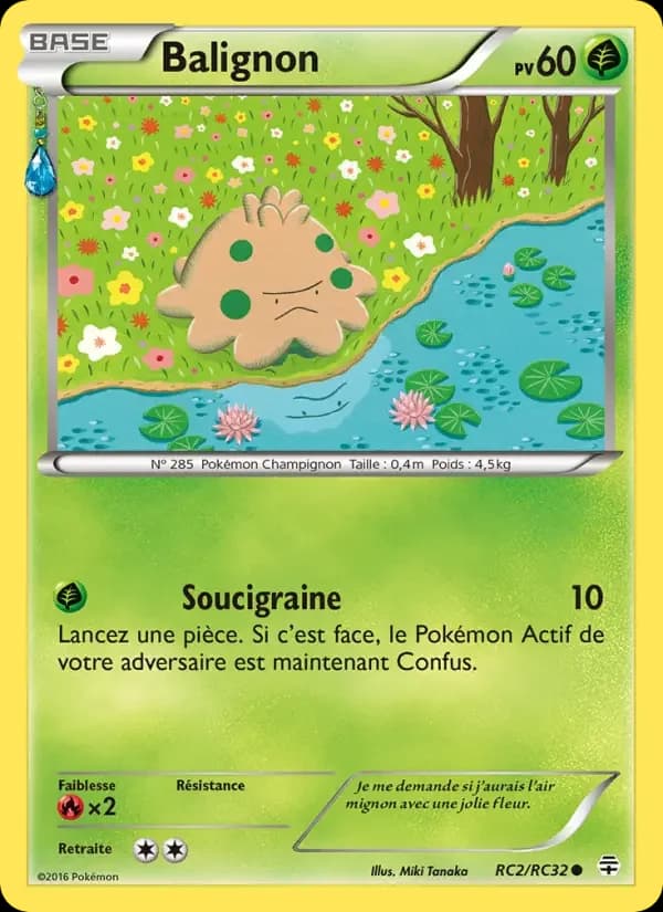 Carte Pokémon Balignon — Générations