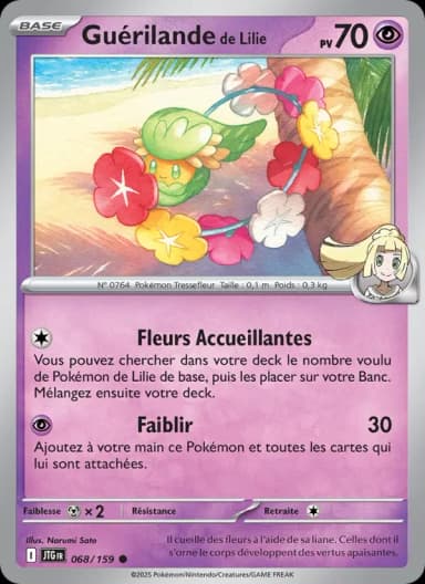 Carte Guérilande de Lilie