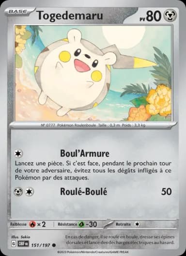 Carte Togedemaru