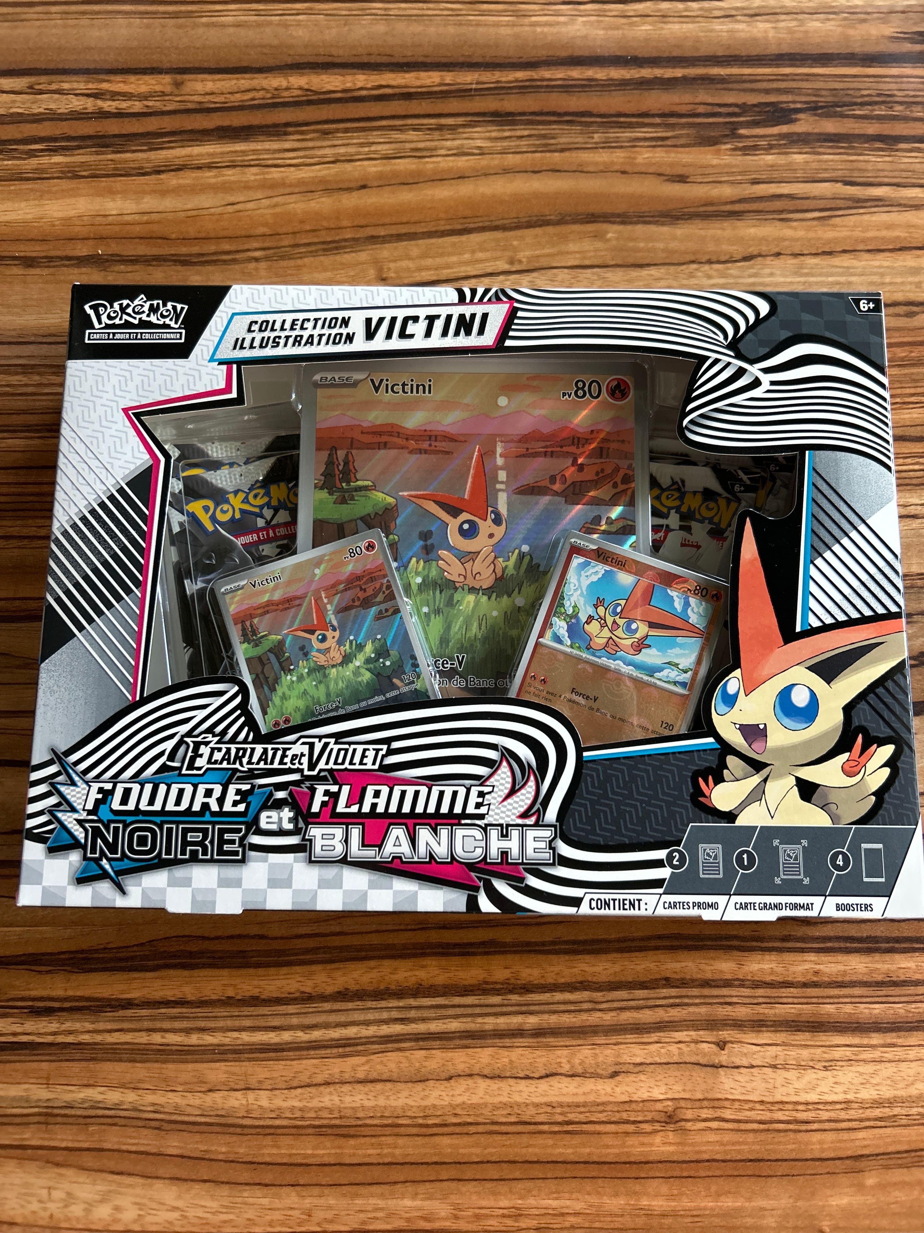 Coffret Victini Foudre noir et foudre blanche