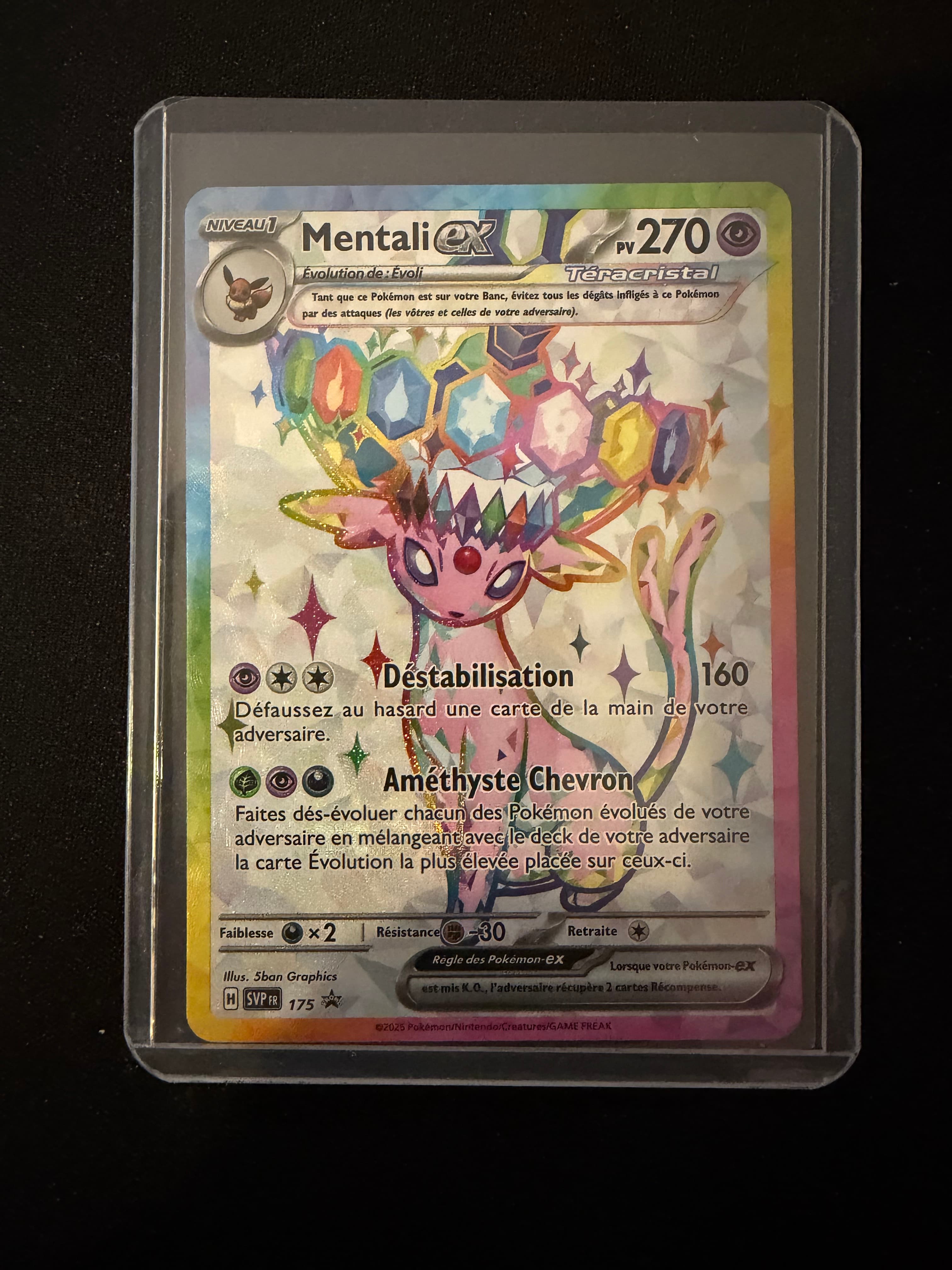 Mentali EX - évolutions prismatique SVP FR 175