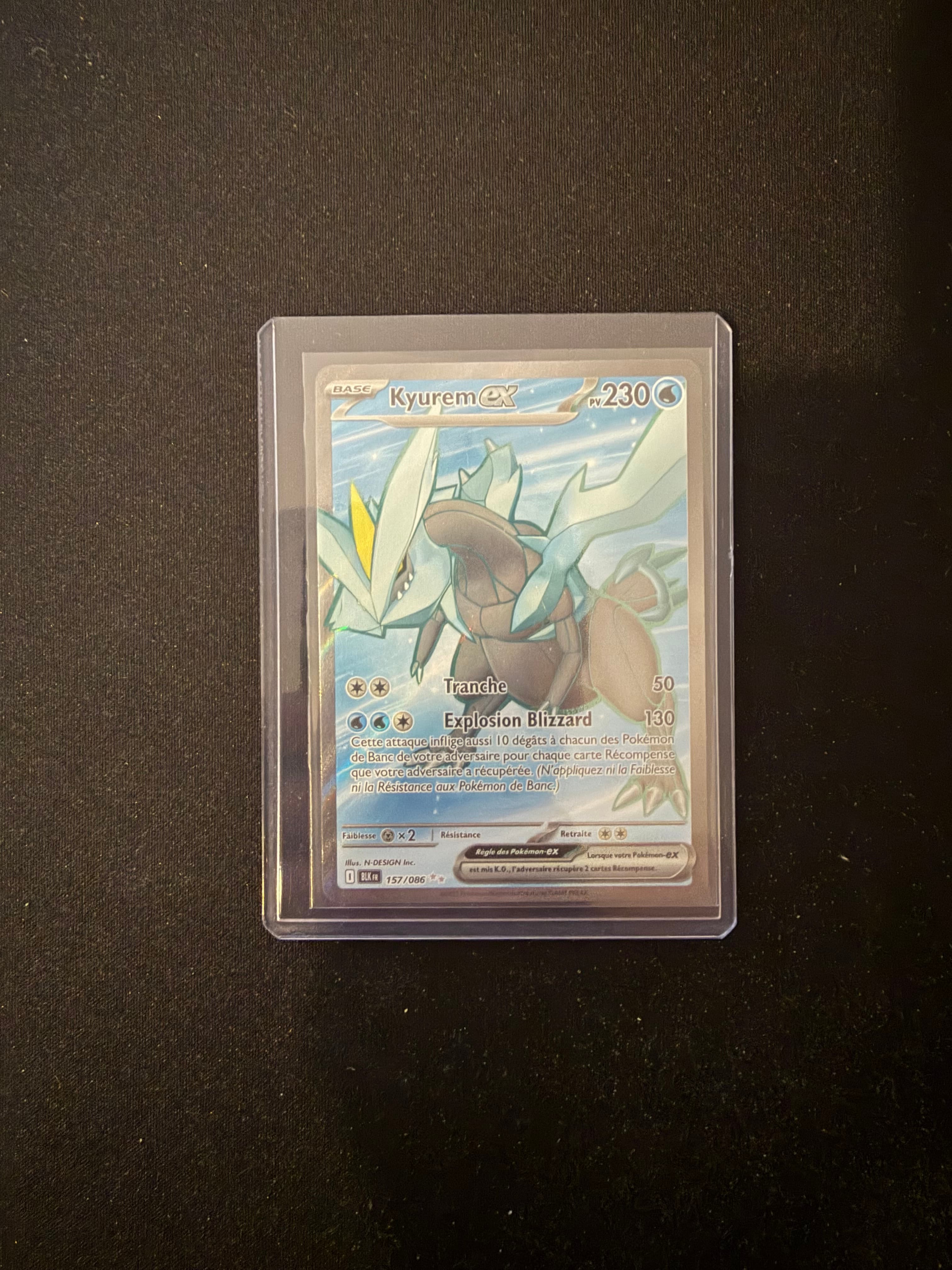 Kyurem EX - Flamme blanche 157/086