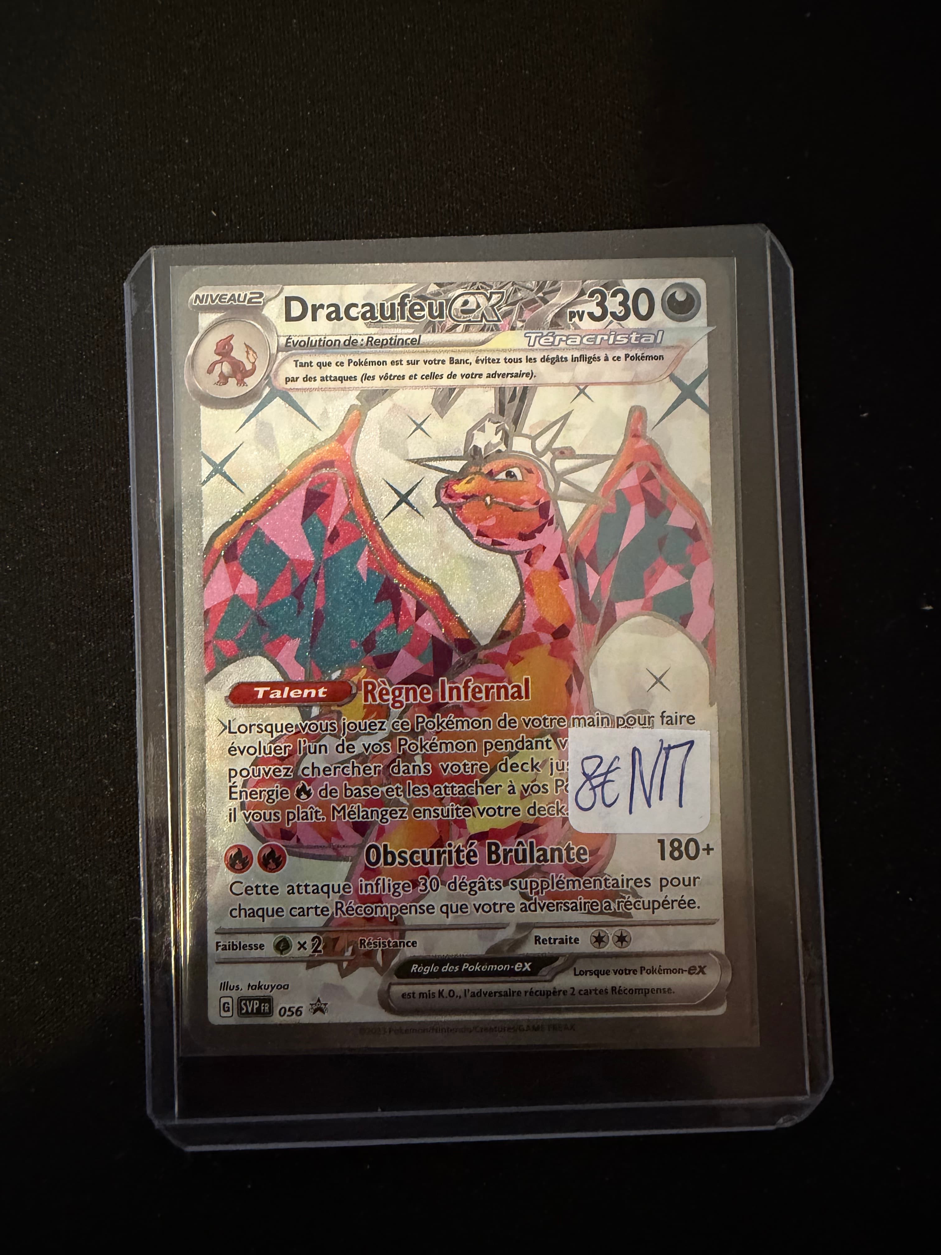 Dracaufeu EX - Evolutions prismatiques SVP FR 056