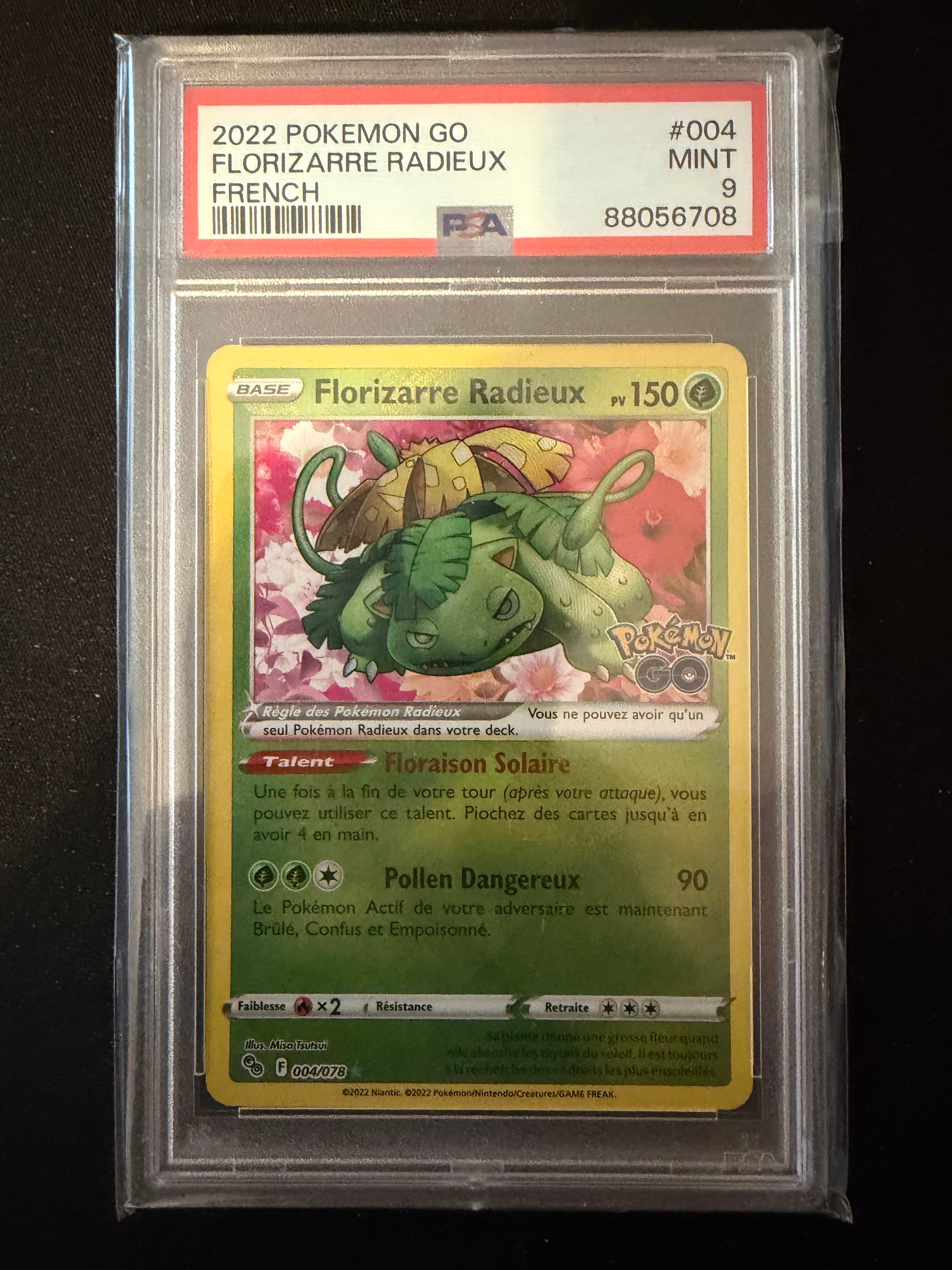 Florizarre radieux - Pokemon go 004/078