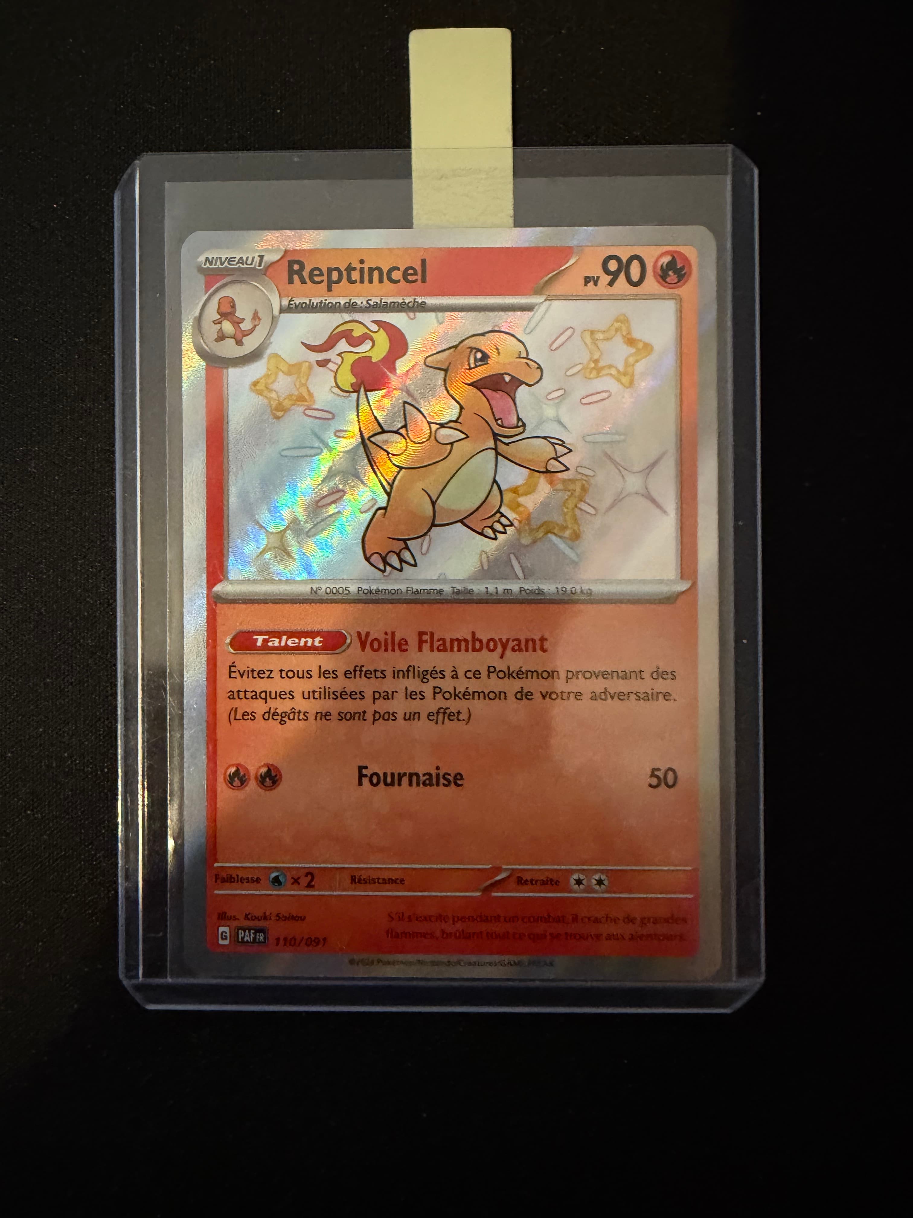Reptincel Shiny - Destiné de paldea 110/091