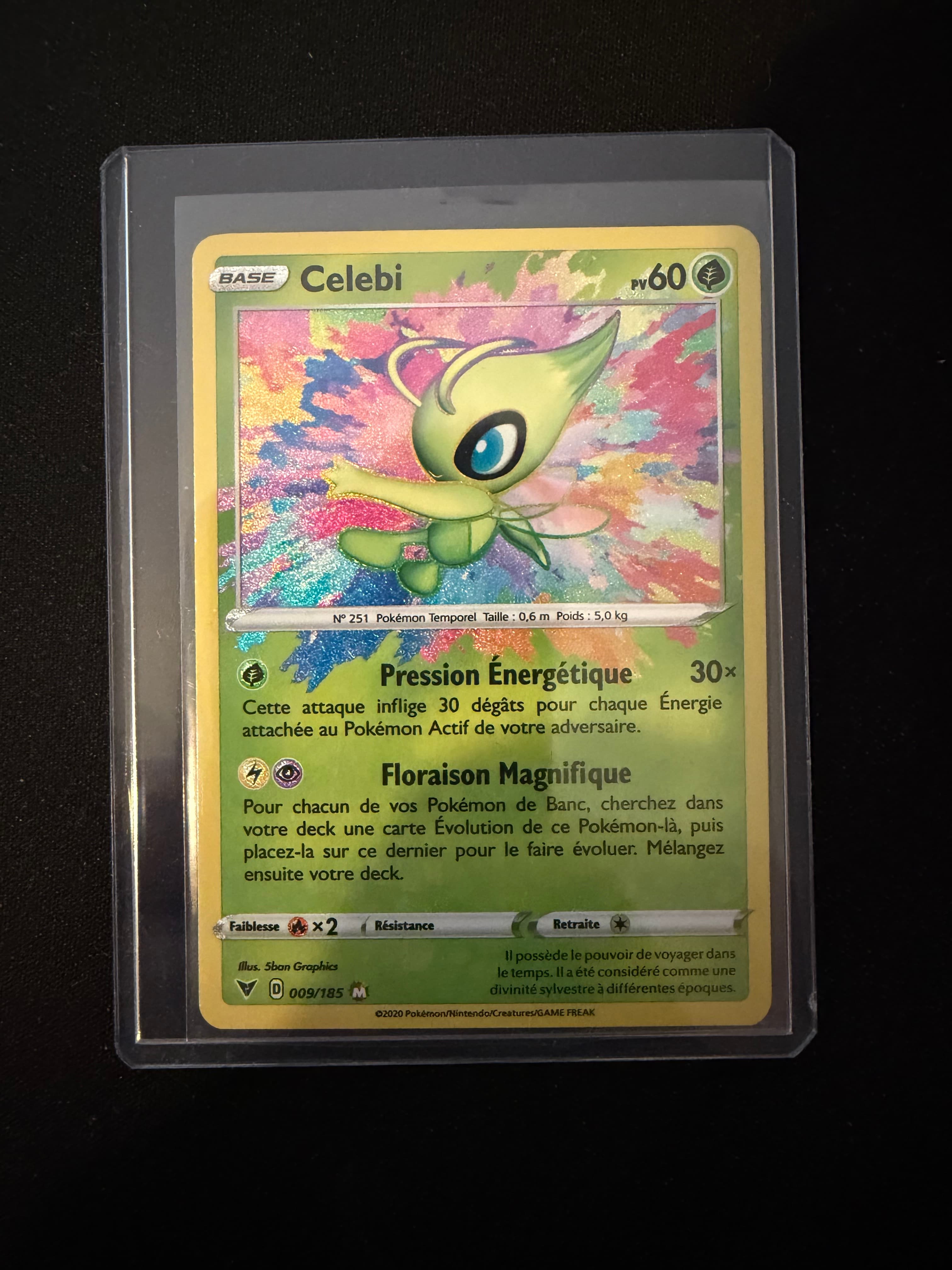 Celebi amazing - Evolution celeste 009/185