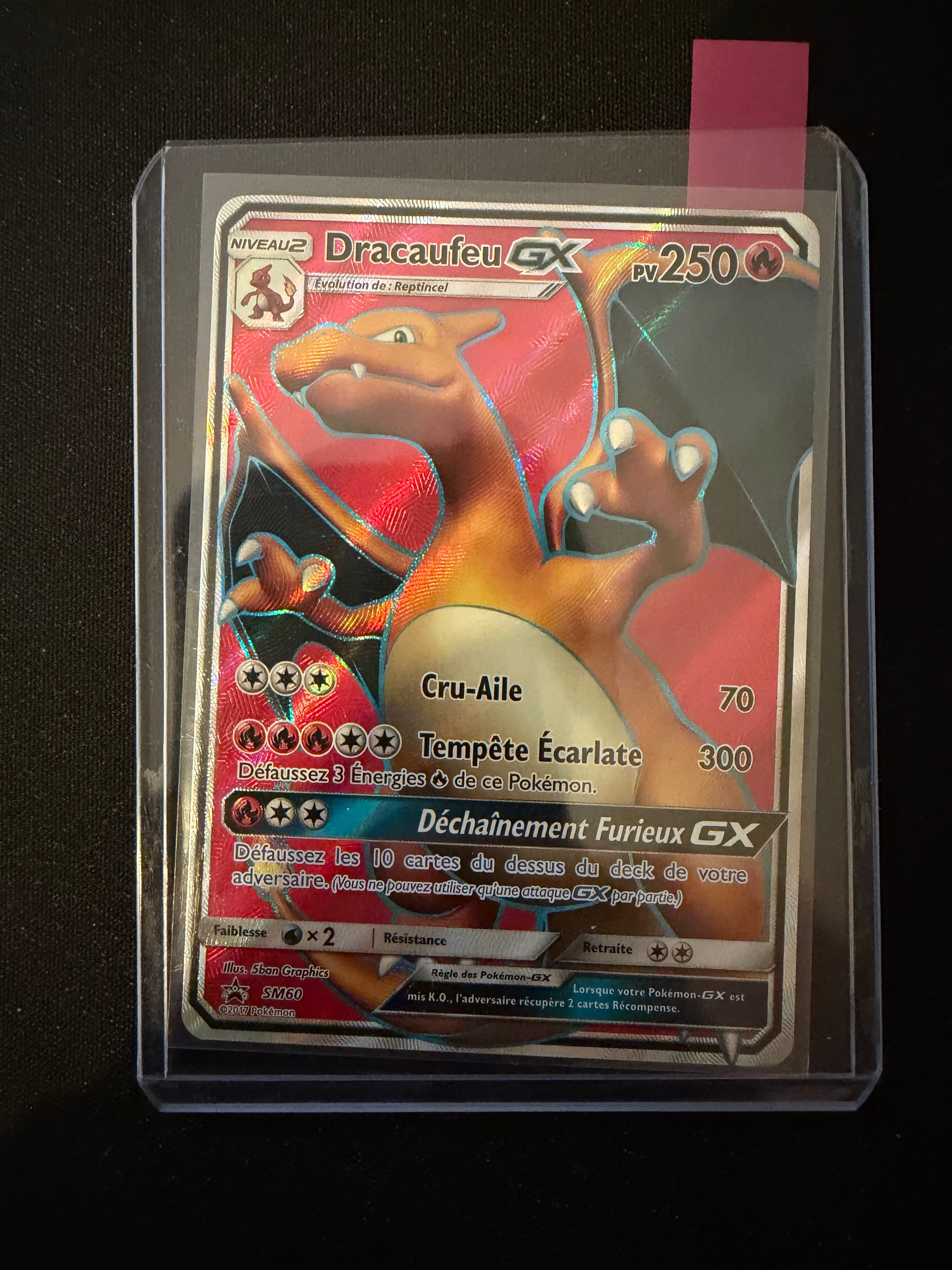 Dracaufeu GX - Soleil et lune SM60