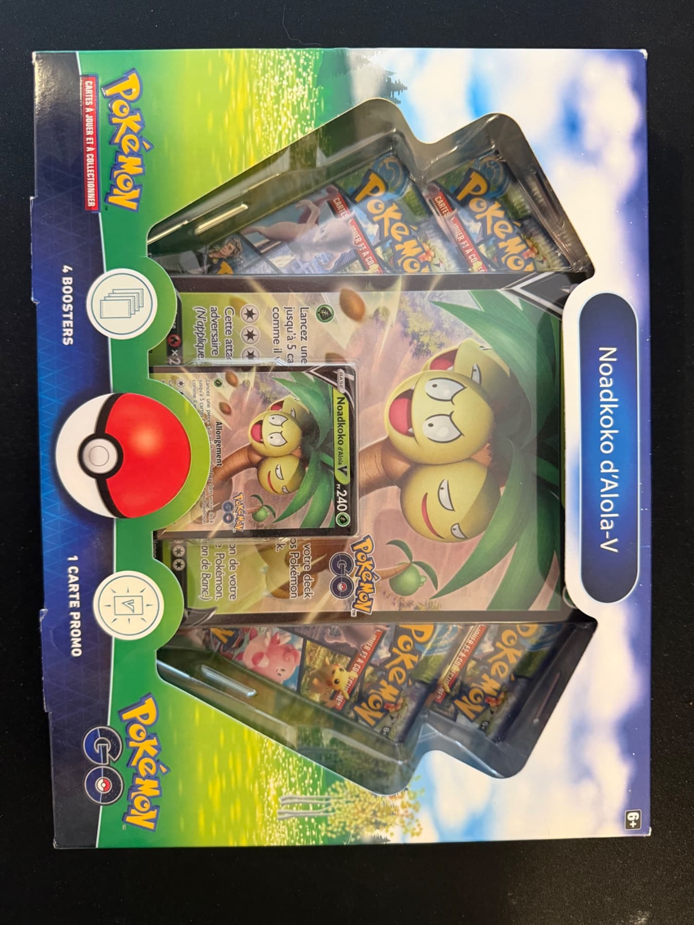 Coffret Noadkoko V pokemon go