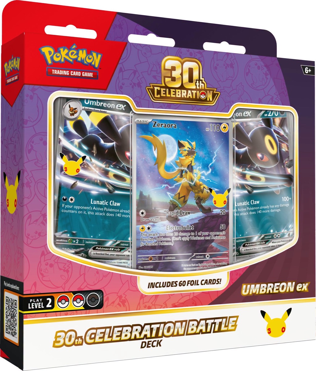 Deck Combat 30e Anniversaire — Zeraora